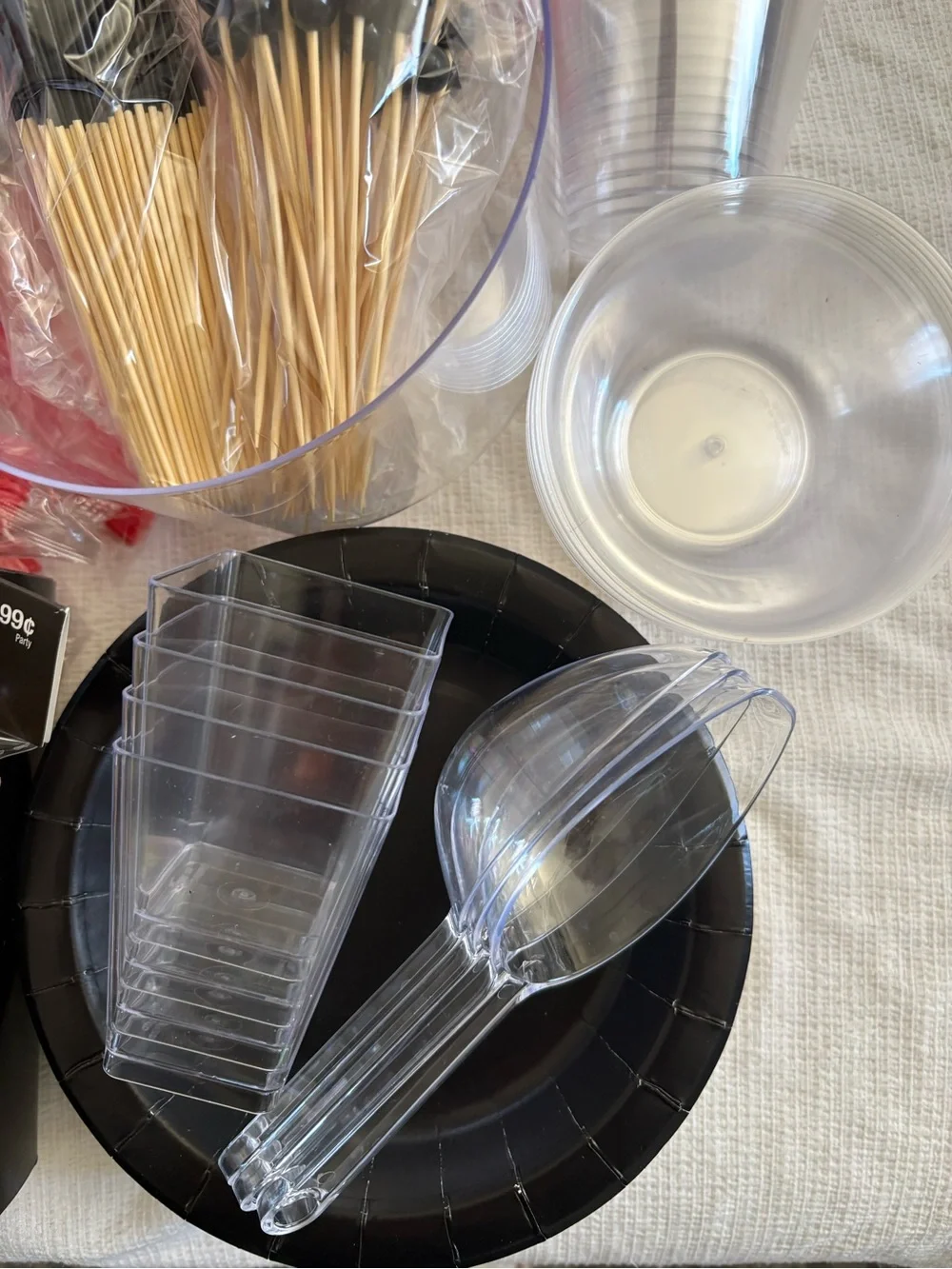 Mix of Graduation Party Supplies